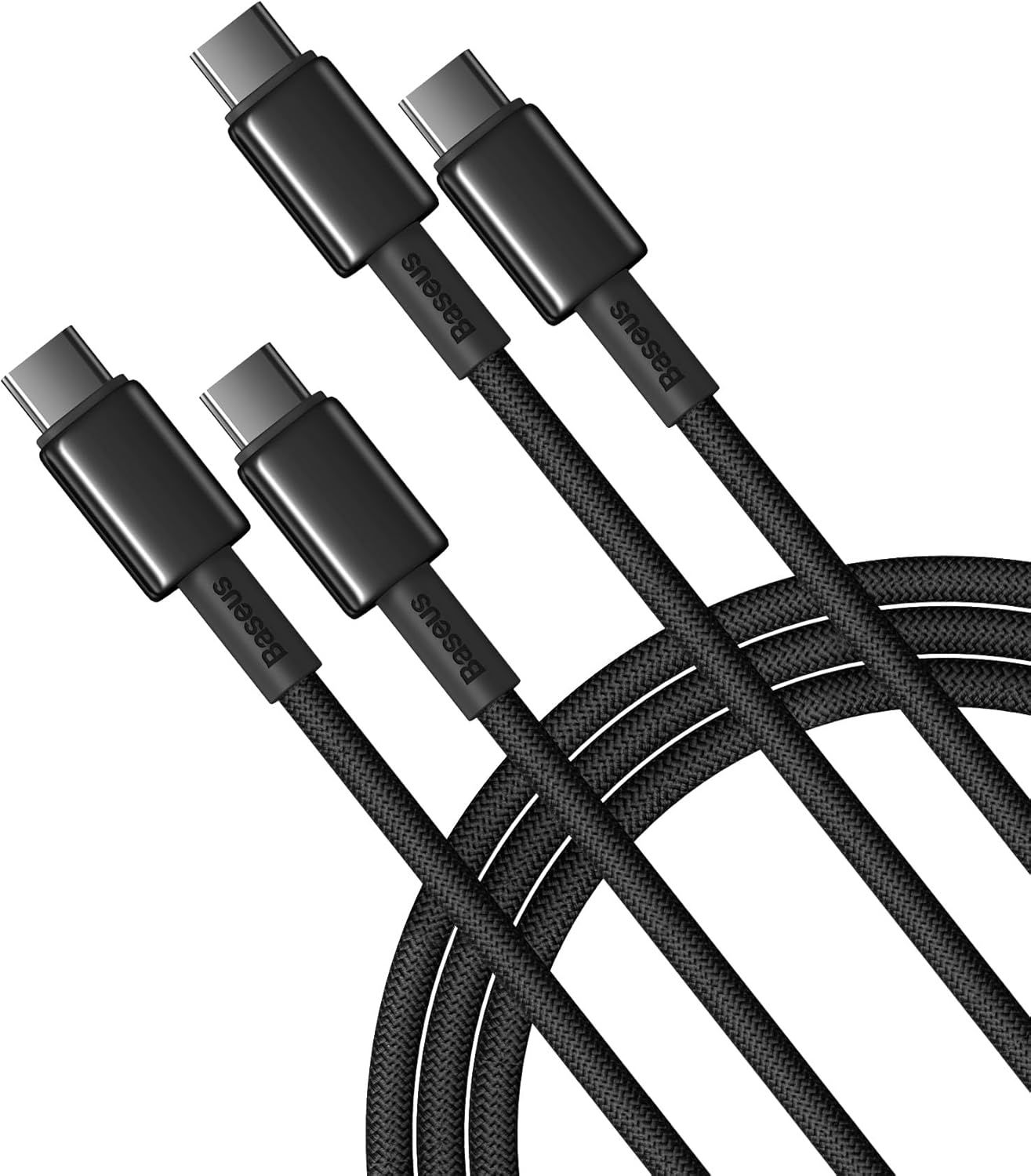 Baseus 100W Fast Charging USB C Cable 2-Pack