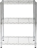 Honey-Can-Do 5-Tier Adjustable Shelving Unit Chrome - Heavy Duty