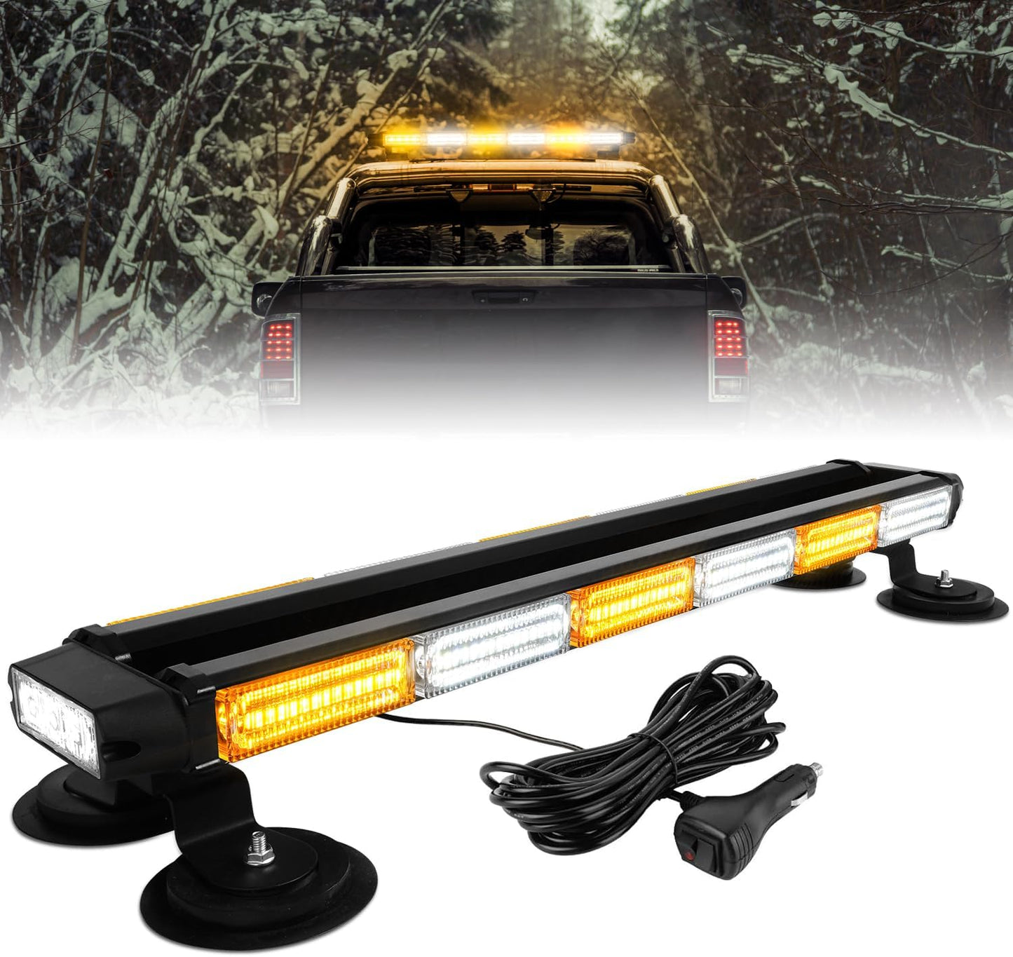 ASPL 26inch LED Rooftop Emergency Strobe Light Bar for Safety