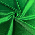Stretch Velvet Fabric 58/60in Wide (5 Yard, Kelly Green) - Soft