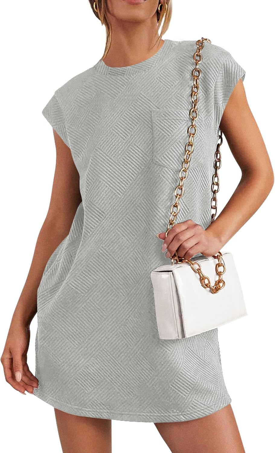 PRETTYGARDEN Women's Summer Short T Shirt Dress for Casual Style