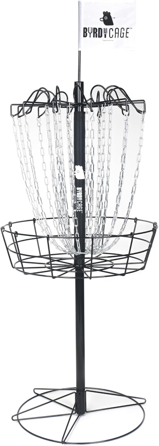 Adjustable Disc Golf Basket: 2 Targets in 1 | Byrdy Cage