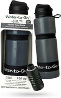 25oz/75cl Water Bottle with Filter for International Travel