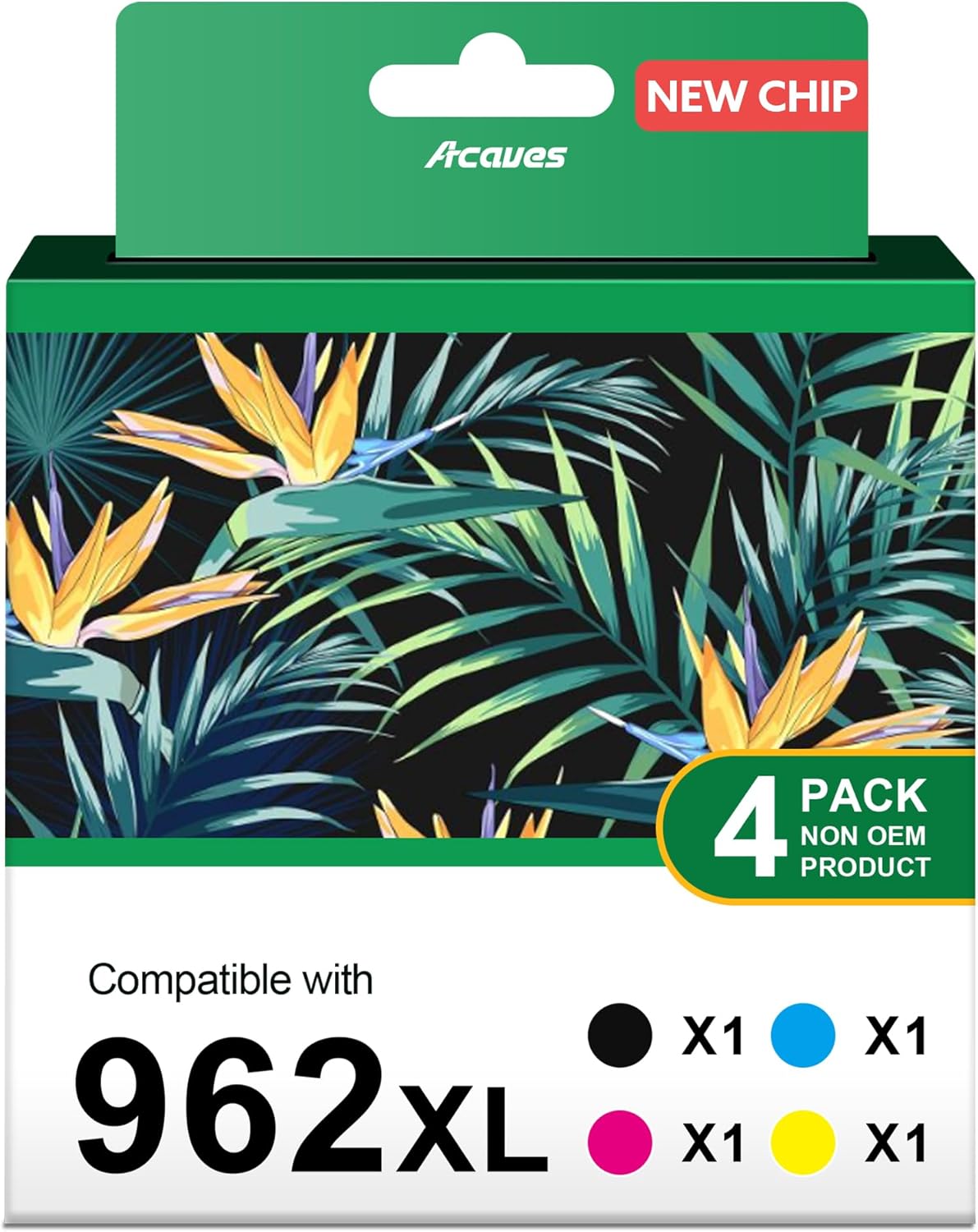 HP 962XL Ink Cartridges Combo Pack for OfficeJet Pro Printers