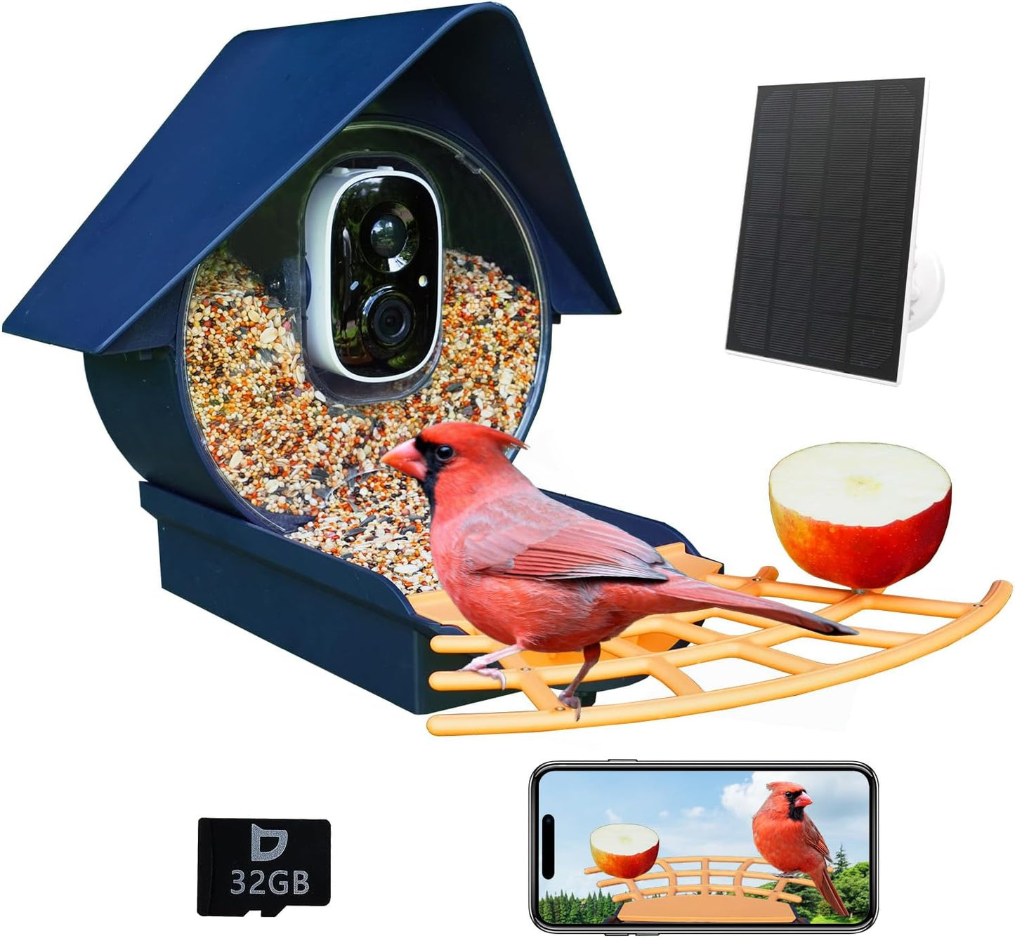 Birdkiss: Smart Solar Feeder Camera