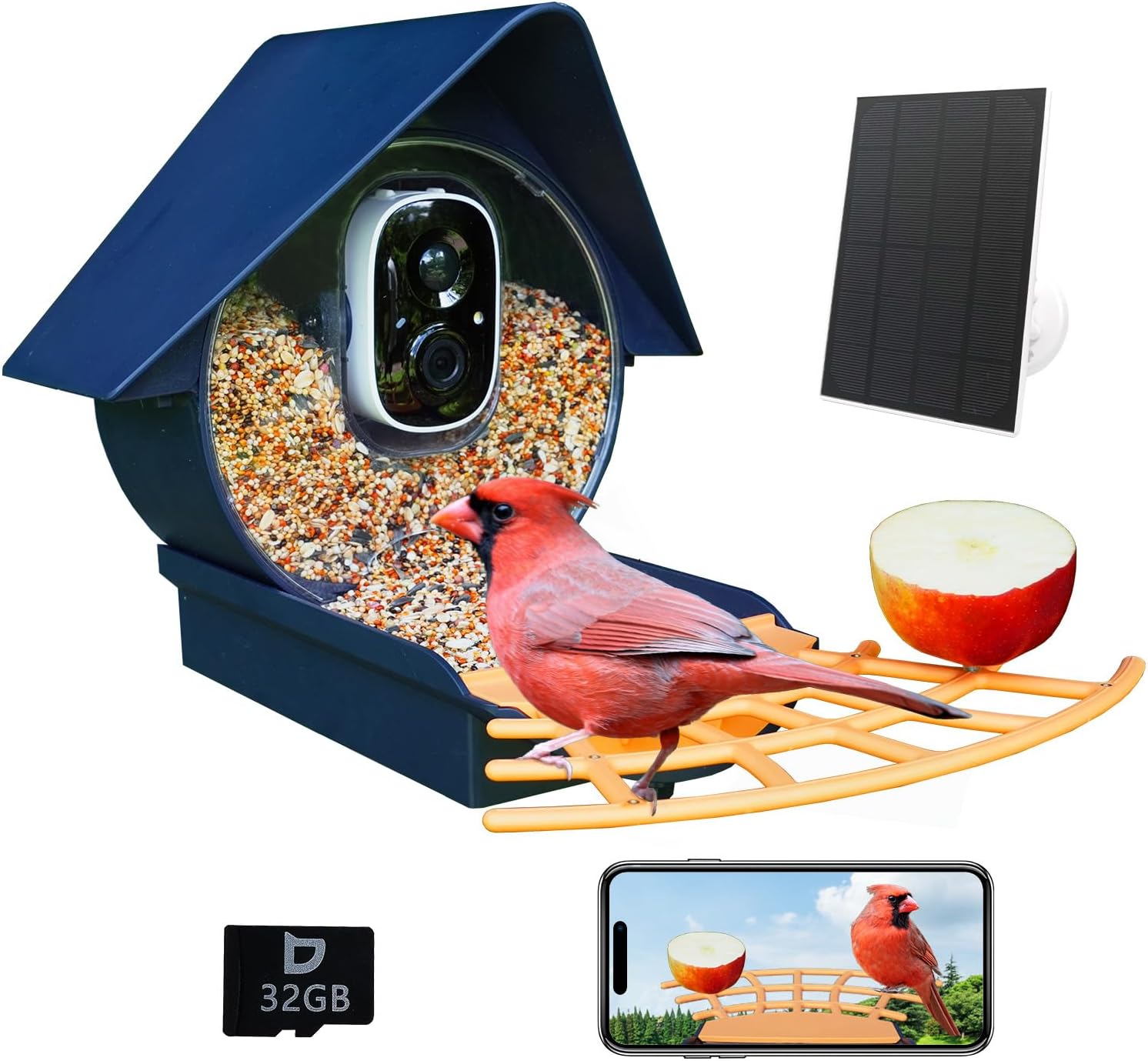 Birdkiss: Smart Solar Feeder Camera