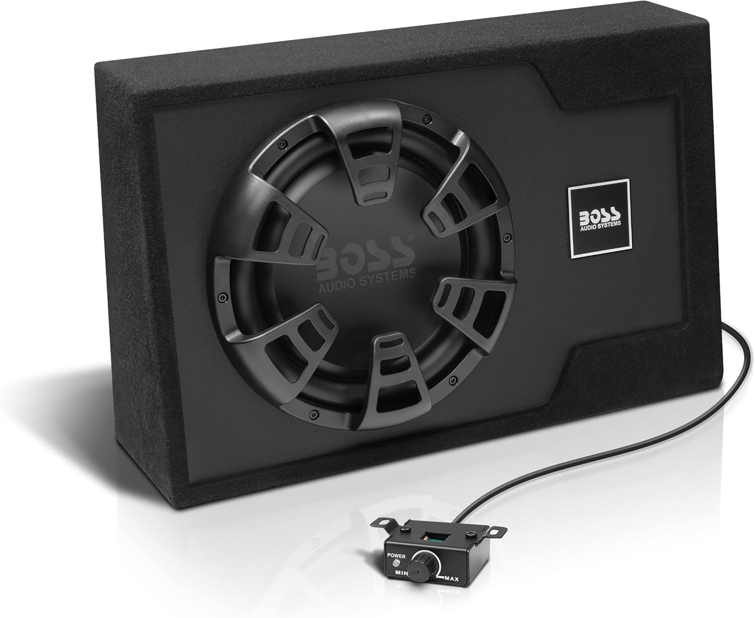 BOSS Audio Systems B12ES 12 Inch Powered Car Subwoofer Package