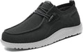 Men's Extra Wide Slip-On Shoes Loafers for Swollen Feet - Arch Support