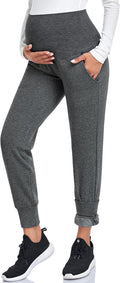 Stretchy Lounge Workout Sweatpants for Maternity Comfort