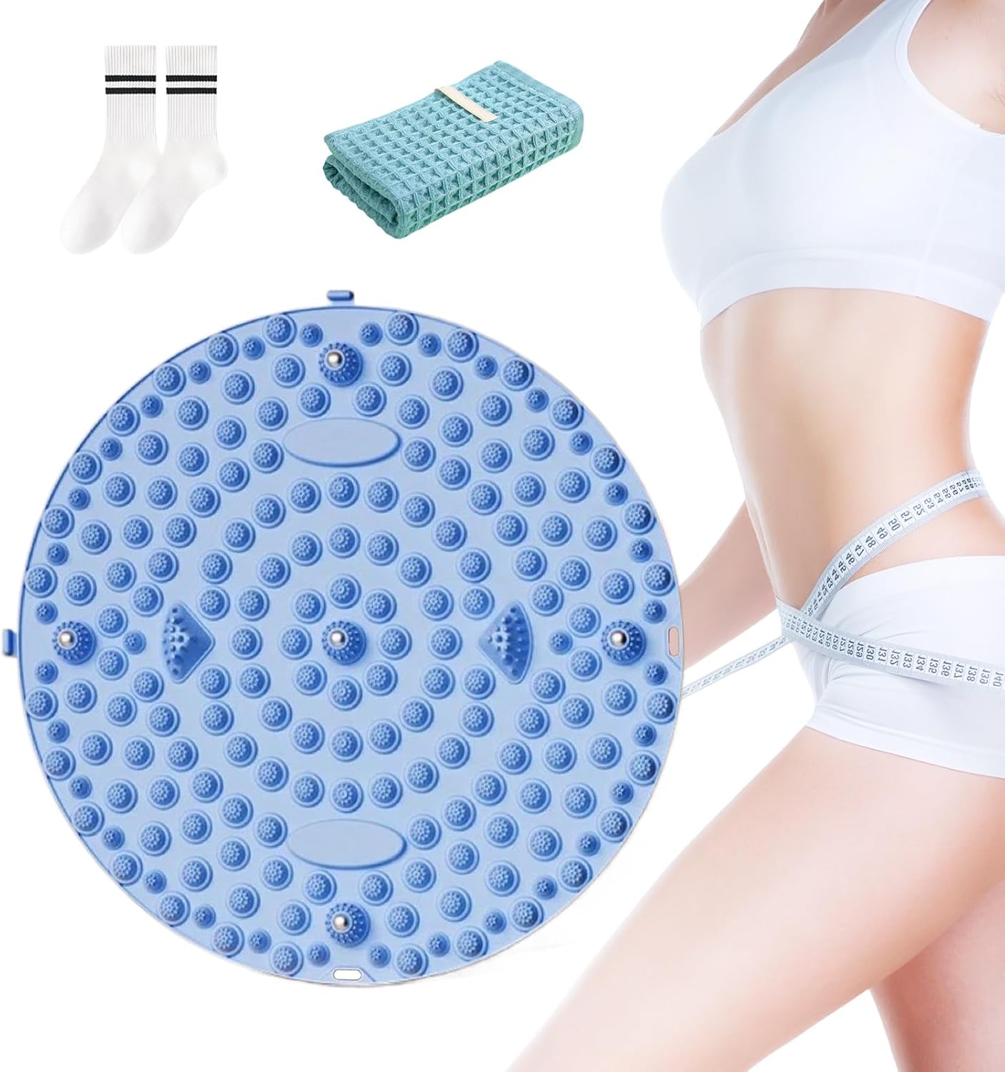 RUOPAN Acupressure Jogging Mat - Meridian Foot Massage