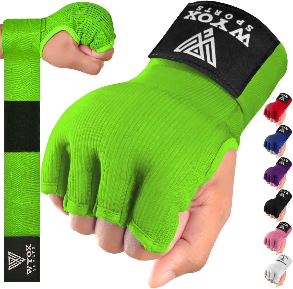 WYOX Gel Boxing Hand Wraps: 80 cm Long Straps for Ultimate Protection