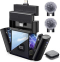 Wireless Lavalier Microphone for iPhone/Android/iPad - Dual Mics