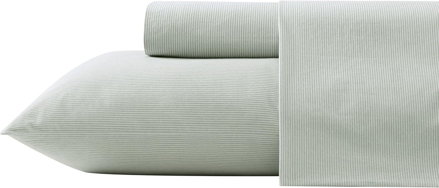 Queen Sheets Set in Washed Percale Cotton for Ultimate Comfort