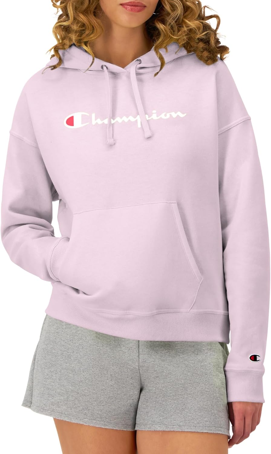 Champion Womens Pullover Fleece Hoodie for Comfort and Style