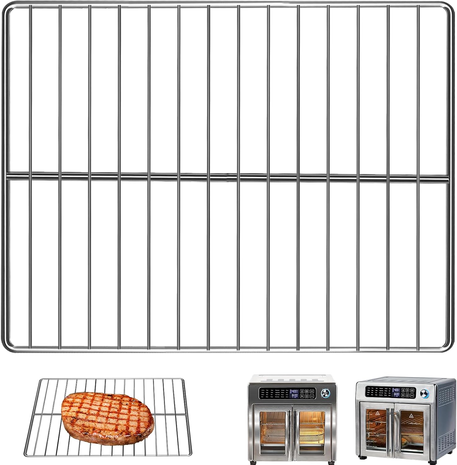 GWYSY Steel Air Fryer Tray - Extra Large Replacement