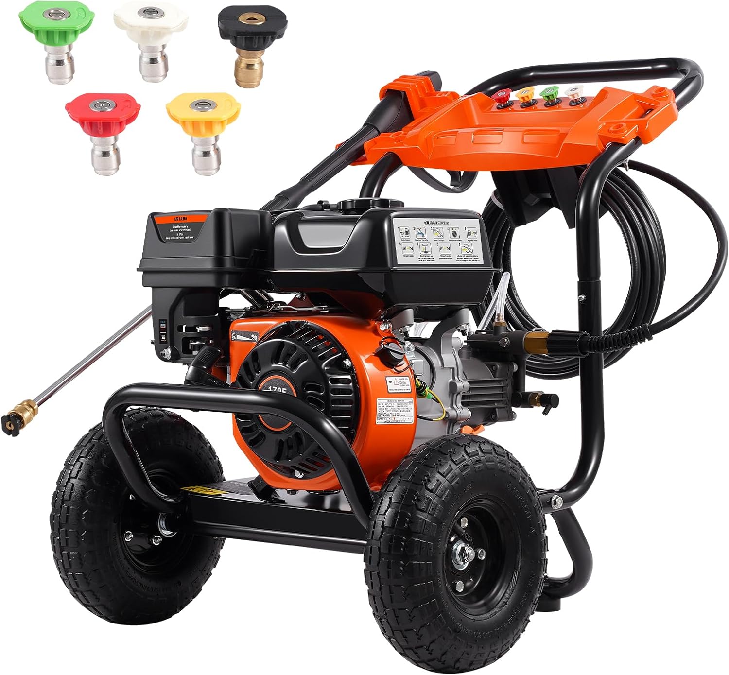 VEVOR Gas Pressure Washer 3500 PSI for Powerful Cleaning Tasks