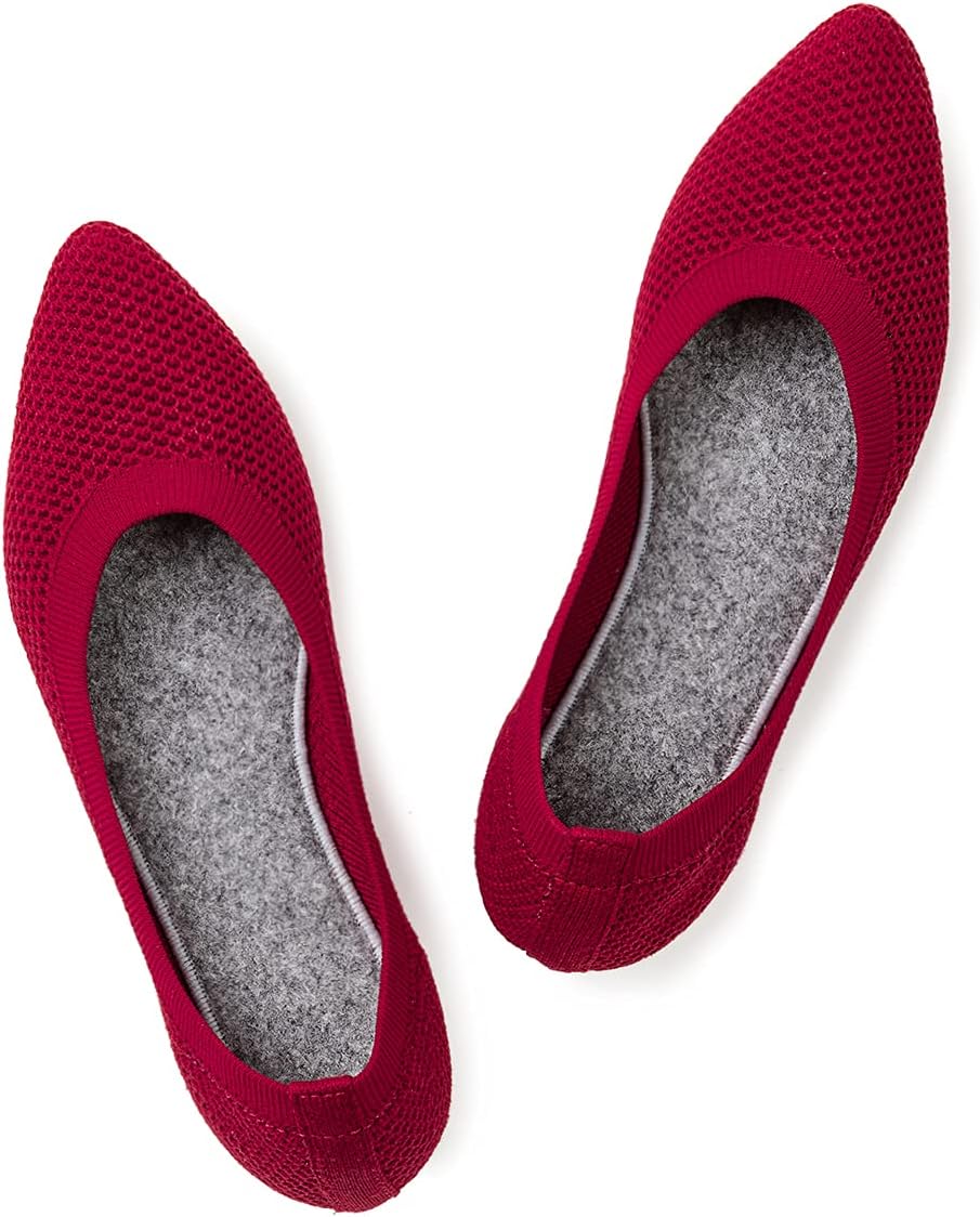 Frank Mully Womens Pointed Toe Flats for Comfort and Style