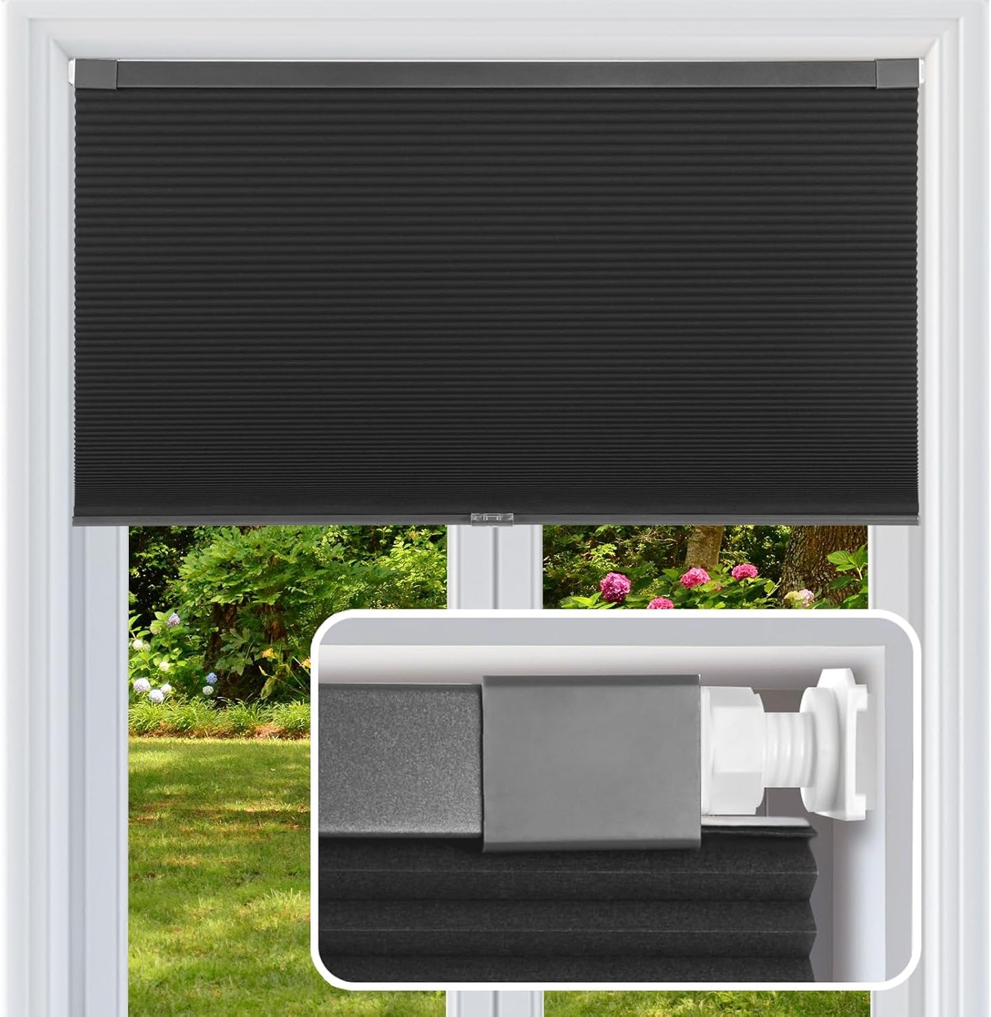 Cordless Cellular Shades for Easy Installation and Blackout
