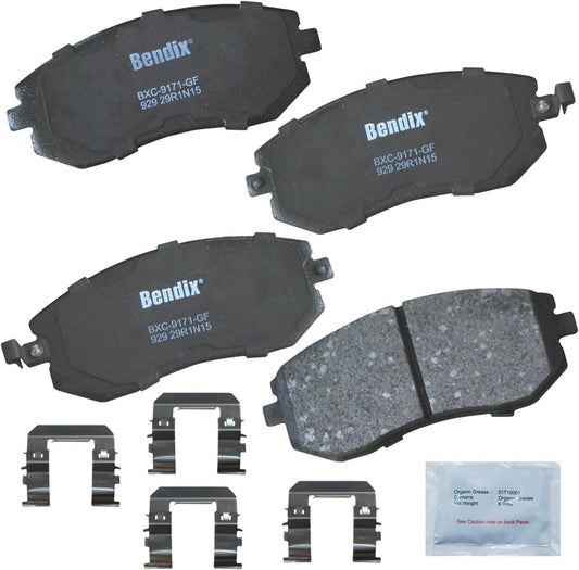Bendix Priority1 CFC929 Ceramic Front Brake Pads for Saab & Subaru