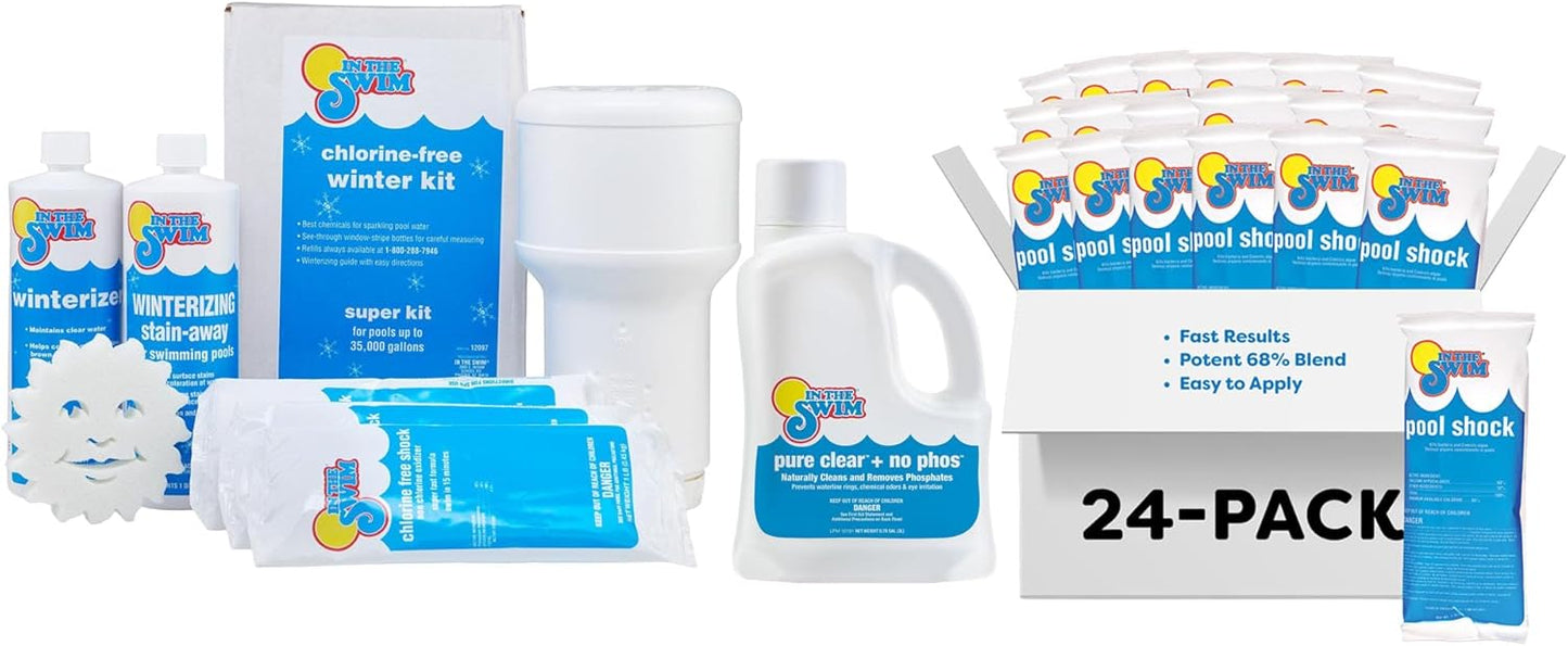 Ultimate Pool Closing Kit and Shock Bundle for Winter Protection