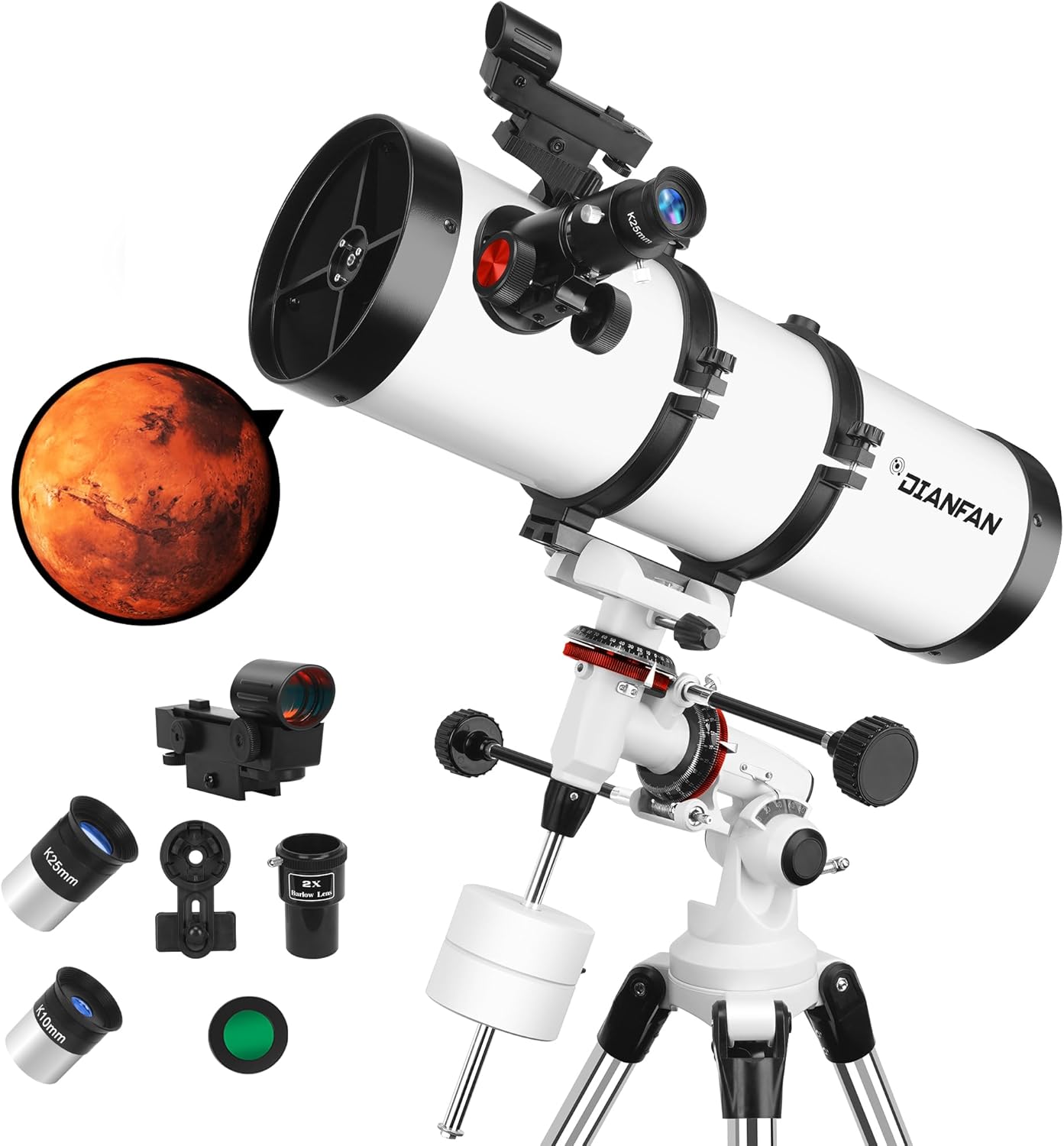 150EQ Astronomical Reflector Telescope for Beginners and Adults