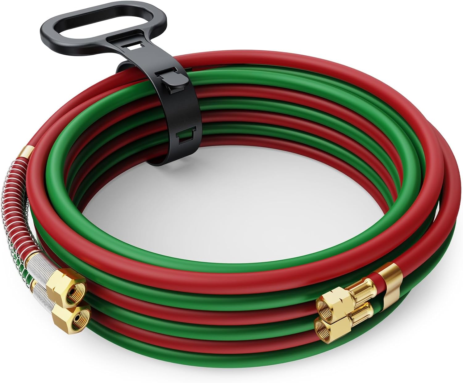 ARCCAPTAIN Oxygen Acetylene Hose 1/4in x 25 FT for Welding