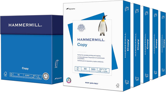 Hammermill Printer Paper 20 lb Copy Paper 8.5 x 11 for Quality Prints