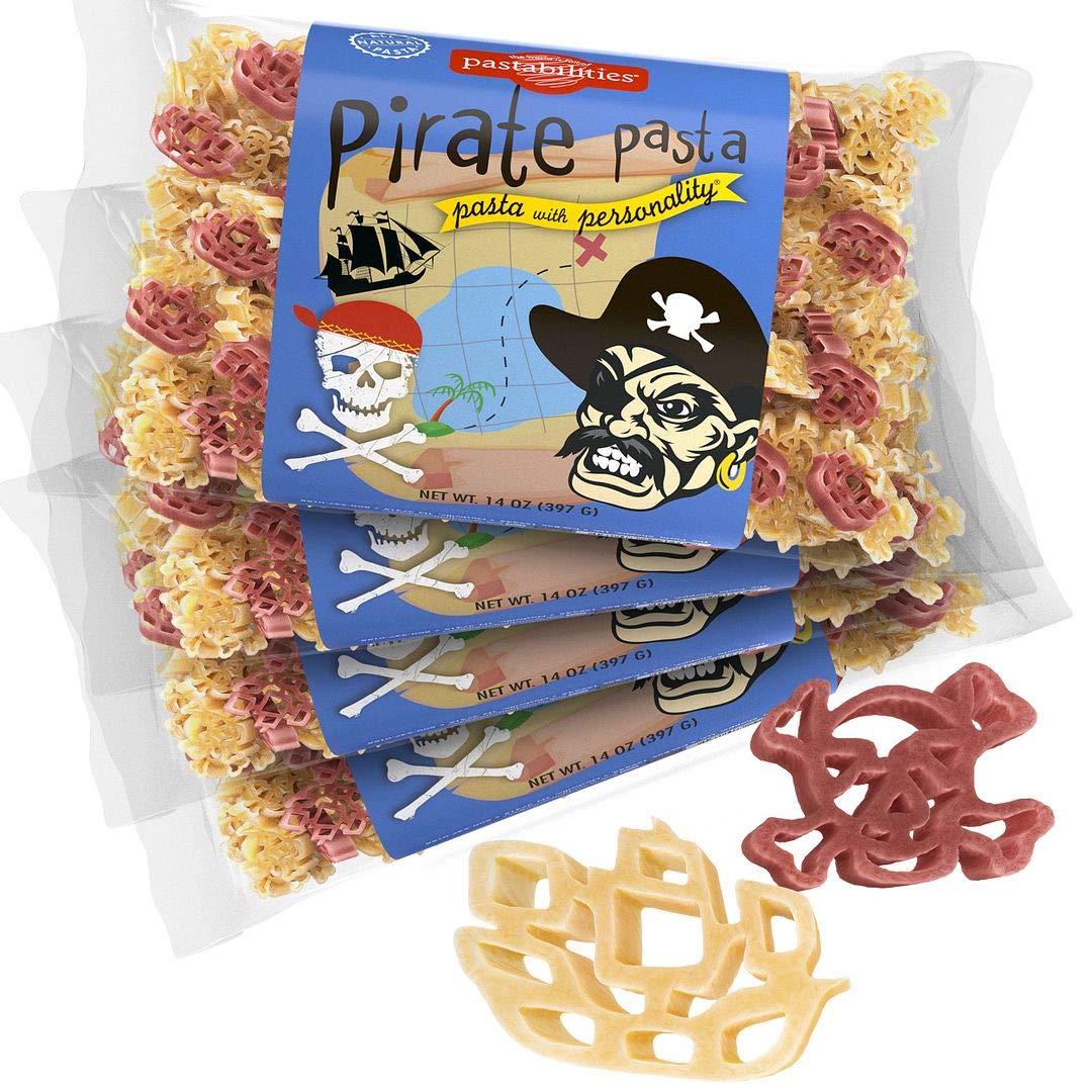 Pastabilities Fun Shaped Pasta for Kids - Pirate Ship Shapes