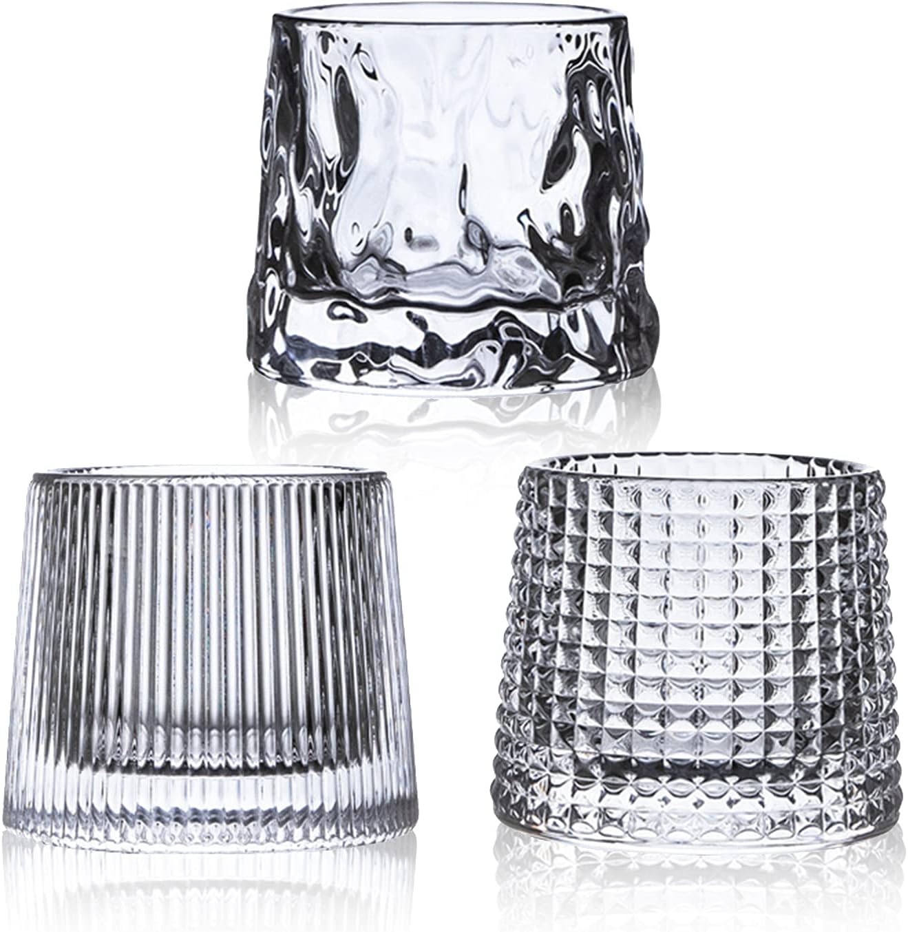 Premium Weighted Whiskey Glasses Set - RareCi
