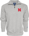 Nebraska Cornhuskers Men's Quarter Zip Sweatshirt - Blue