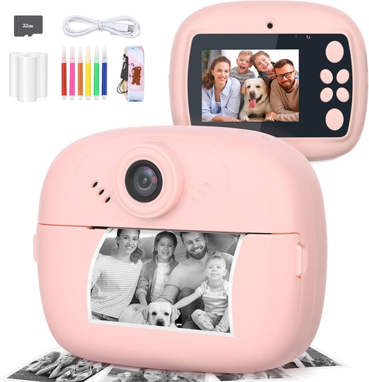Mafiti Kids Instant Print Camera - Capture & Print Memories! 