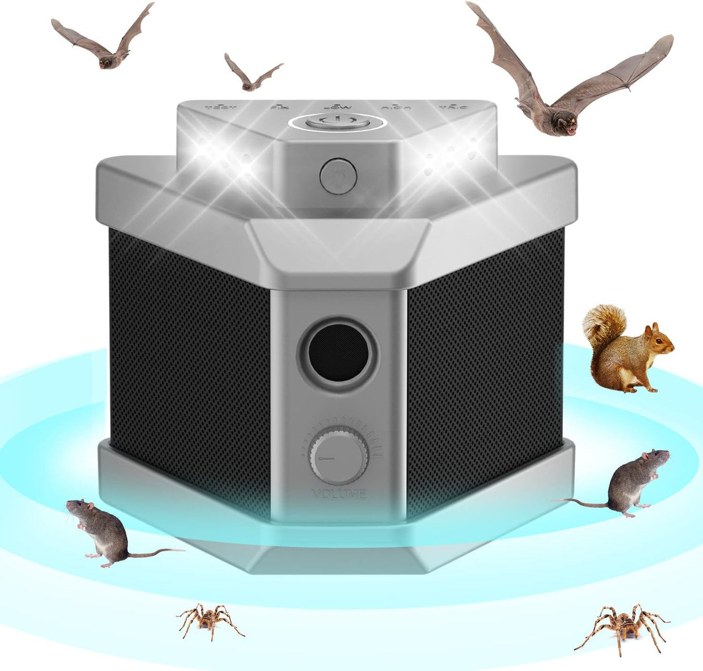 Remote Control Ultrasonic Mouse Repellent - WLIKKS