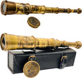 Rare Brass Telescope Spyglass - East India 17ft or 32ft Replica