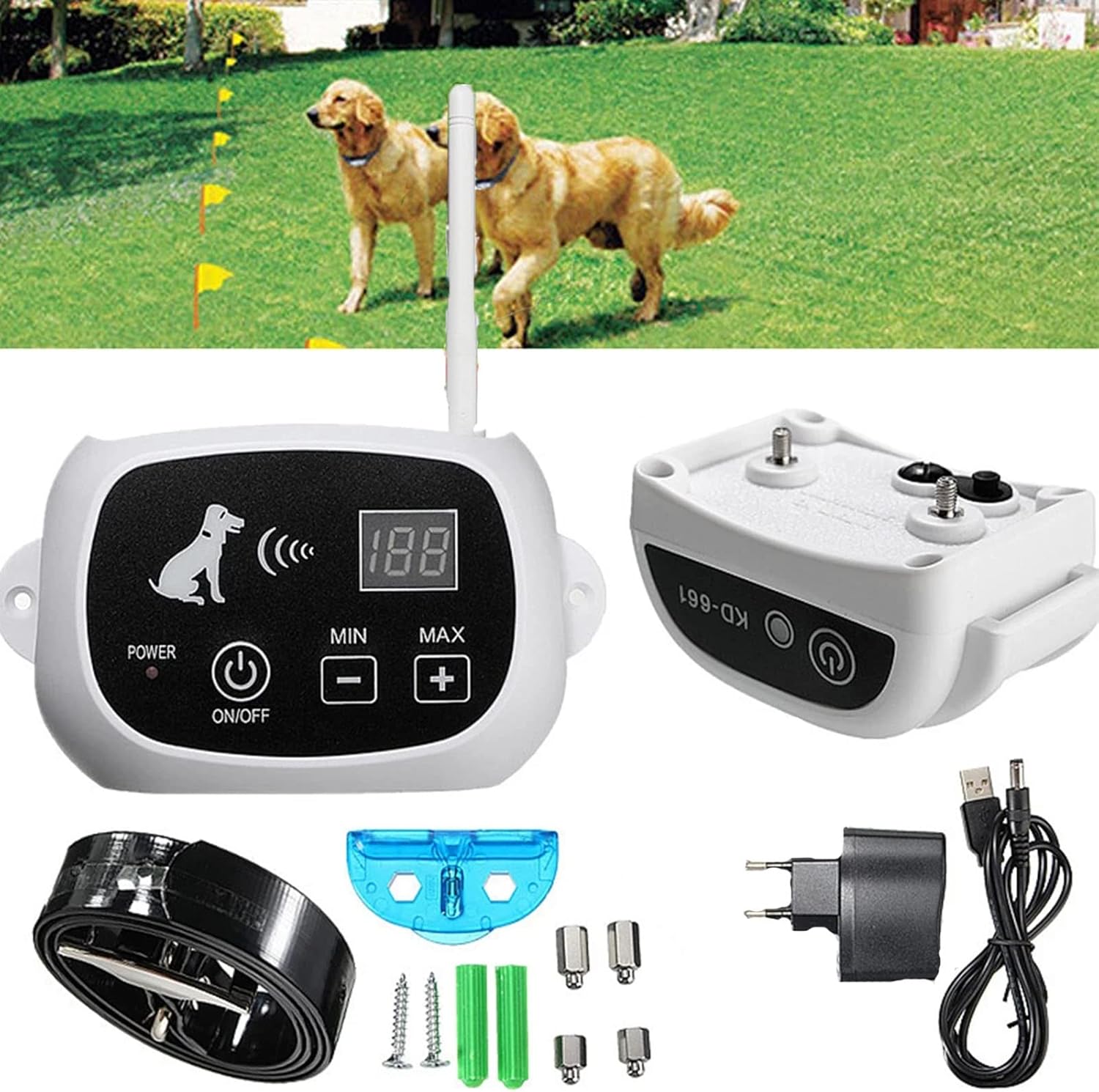 SUXIAN Wireless Dog Fence: Safe & Effective!
