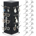 Rotating Countertop Pegboard Display with 16 Hooks - Compact Spinner