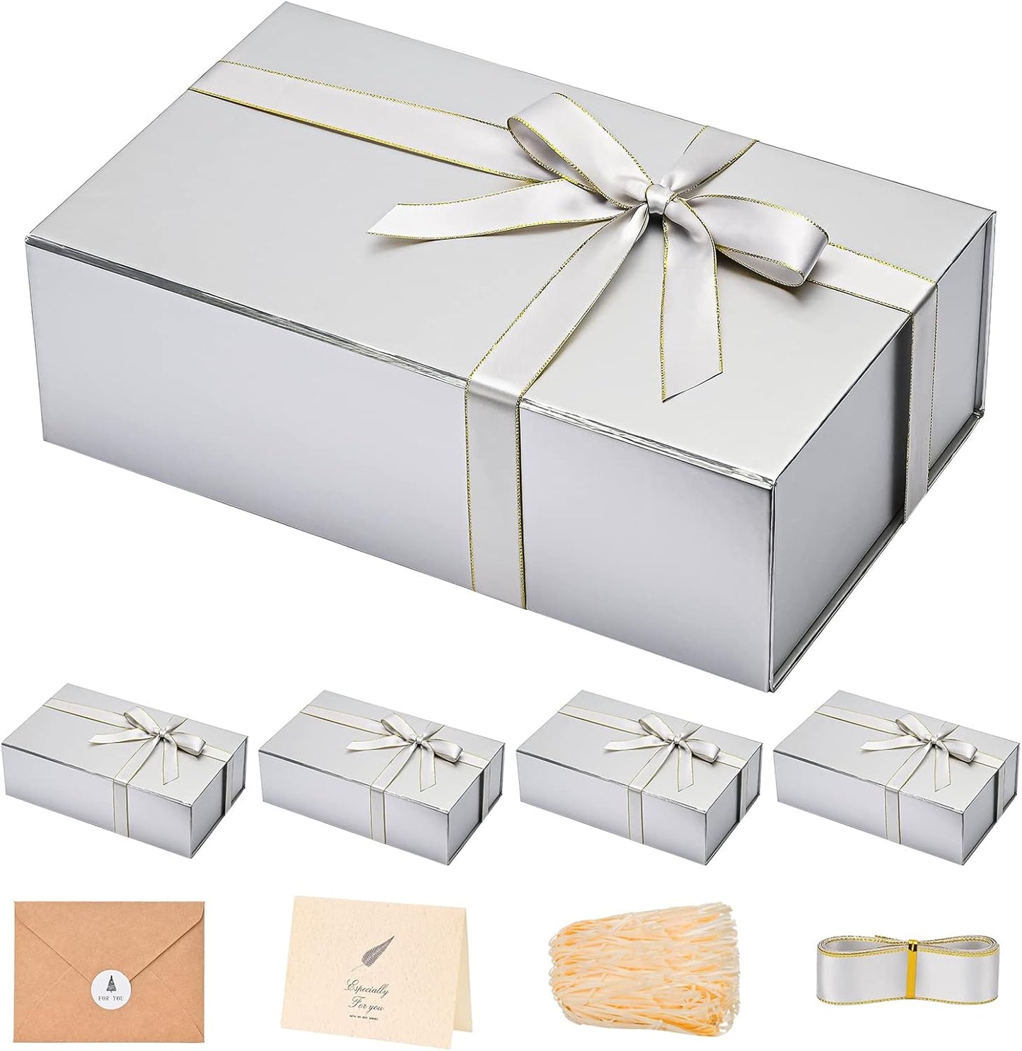 LIFELUM Gift Boxes with Lids for All Occasions and Gifts