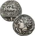 Ancient Greek Silver Coins Collection - Athena Owl & Mythic Coins