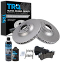 Front Brake Pad & Rotor Kit Compatible with Audi Q7 Porsche Cayenne