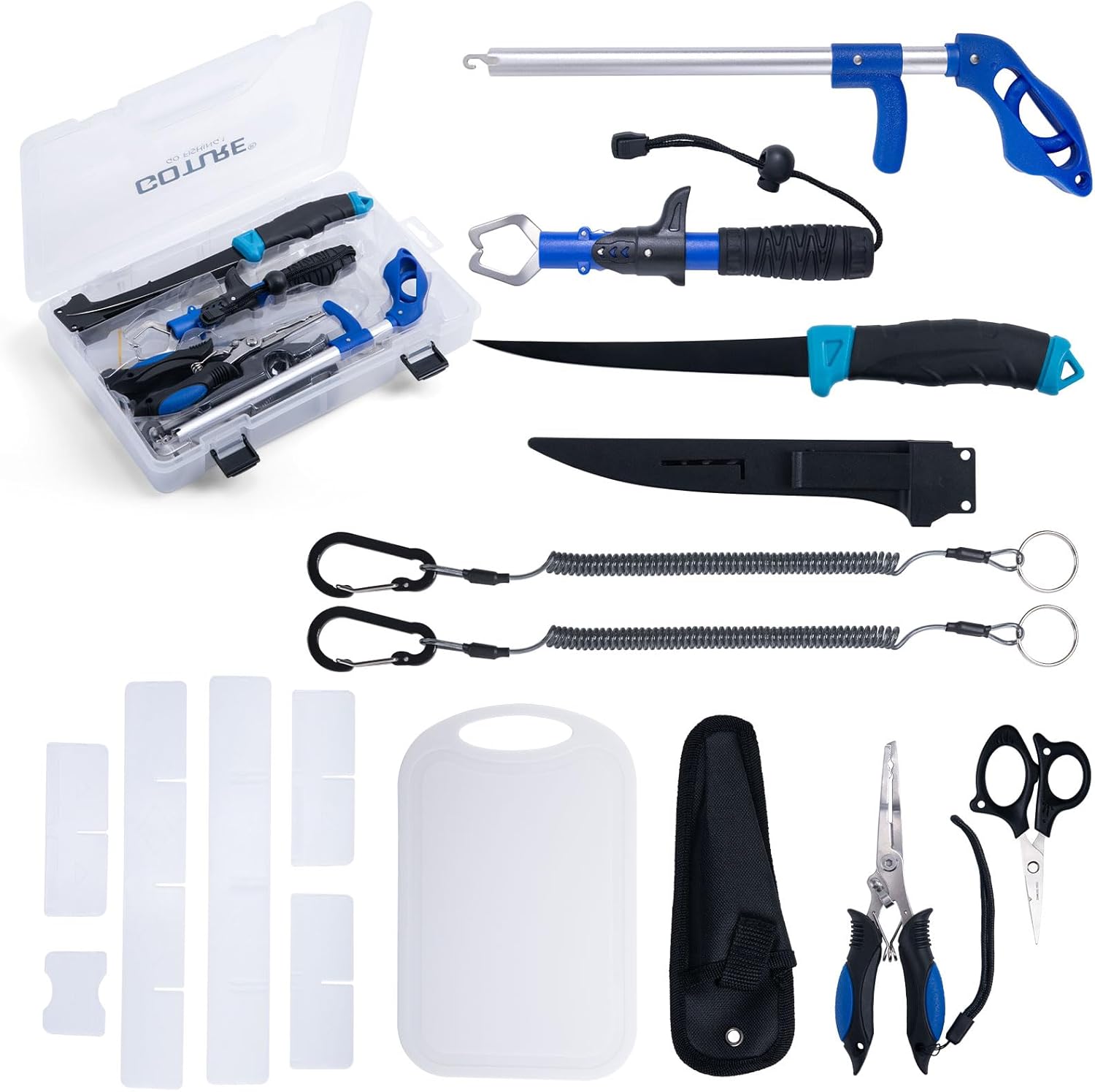 Goture 8PC Fishing Tool Kit: Ultimate Angler's Gear!