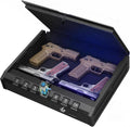 ONNAIS Large Biometric Gun Safe - Fingerprint Pistol Safe for Home