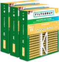 16x22x5 Air Filter MERV 11 Superior Pet & Allergy Defense - 3-Pack