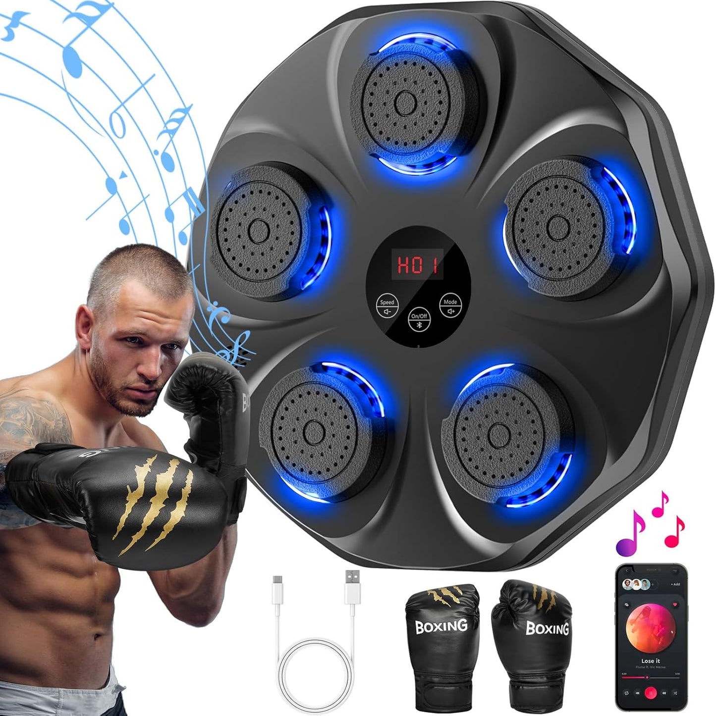Interactive Punching Trainer for All Ages - TGLLM