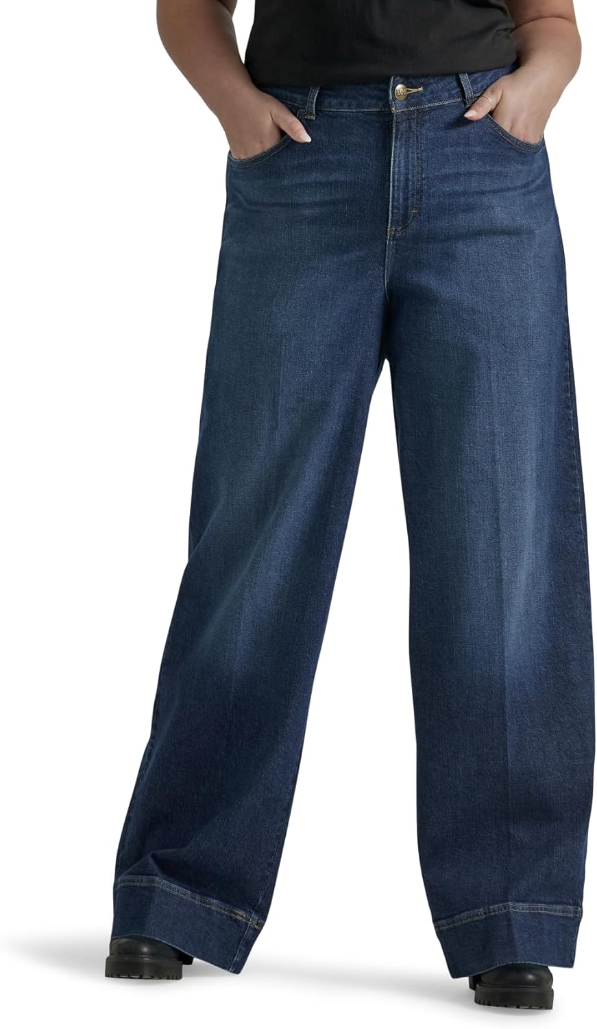 Lee Women's Plus Size Legendary High Rise Trouser Jean Review