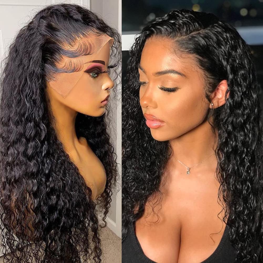 Wingirl 180 Density HD Lace Front Wigs for Natural Black Hair