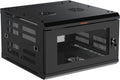 ECHOGEAR 6U Network Rack Wall Mount - Compact Enclosed 600mm Depth
