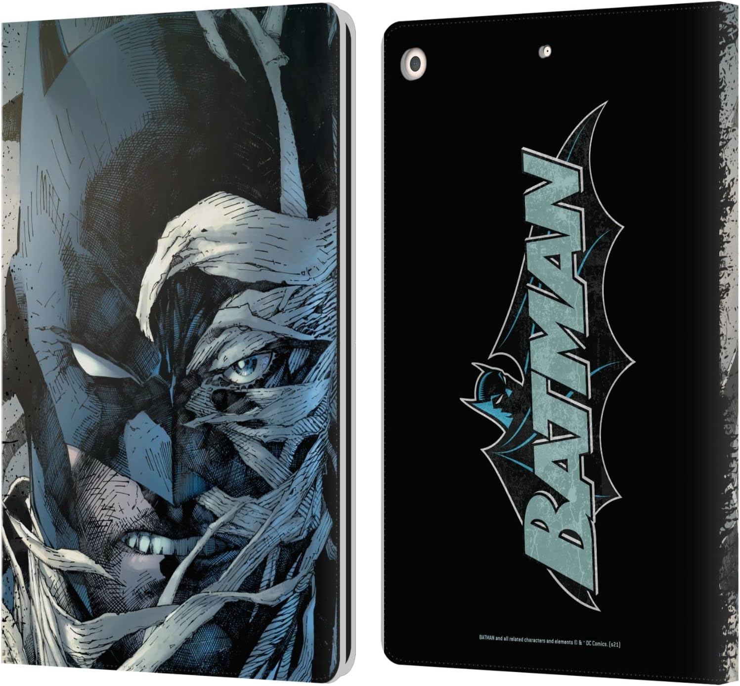 Batman DC Comics Leather Wallet Case for iPad 10.2 - Stylish & Durable