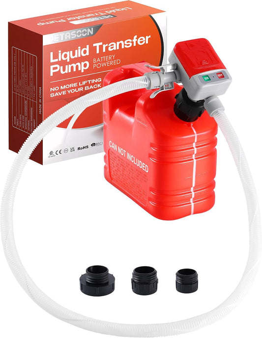 Portable Battery Powered Fuel Transfer Pump by PETASOON