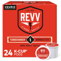 REVV Turbocharger Keurig K-Cup Pods Dark Roast 96 Count - Intense Wake