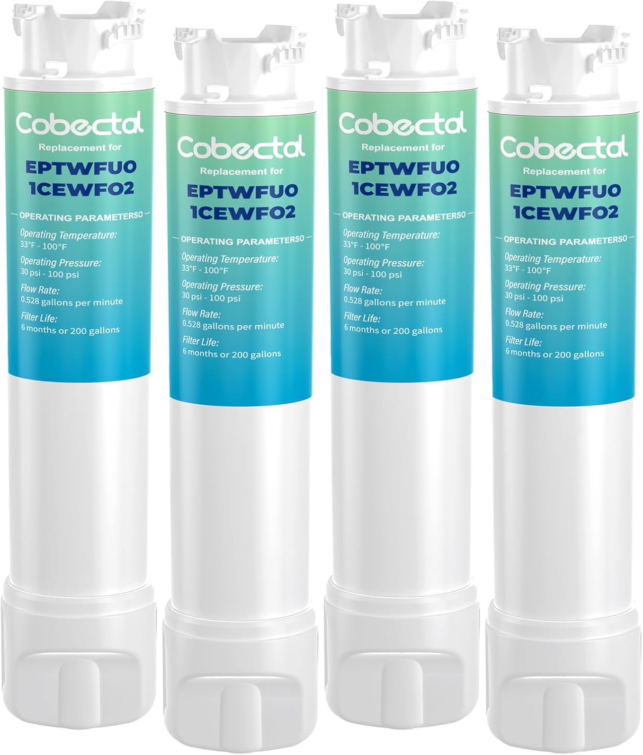 Water Filter Compatible with Frigidaire Models by Cobectal