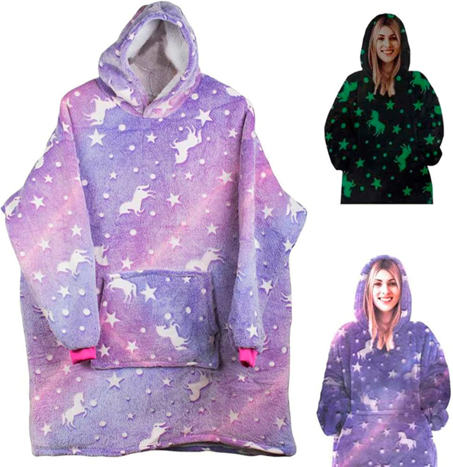 Luxurious Sherpa Hoodie with Pockets - Gift Box Included